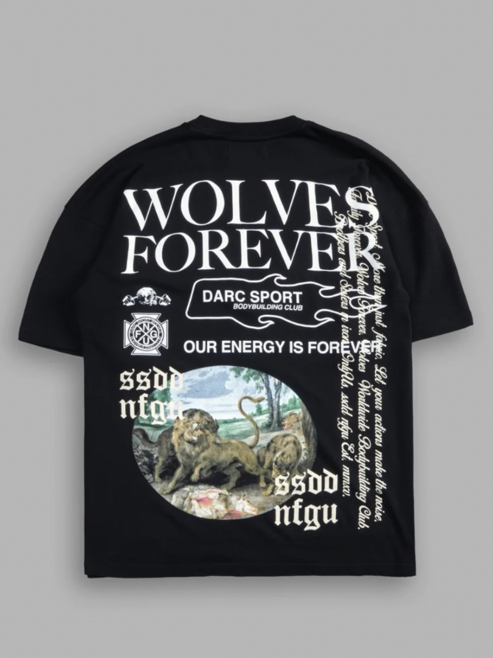 Darc Sport Three Wolves tshirt M